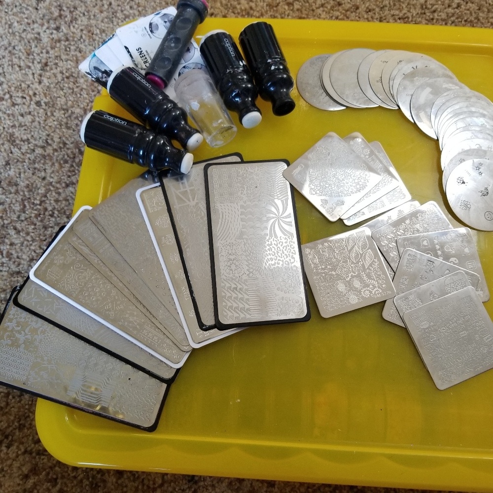 Nail Art Stamping Plates